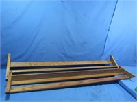 2 Wooden Shelves 49x3x9