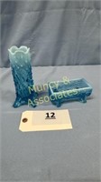 Northwood Pump and Trough Set/Opalescent Berry