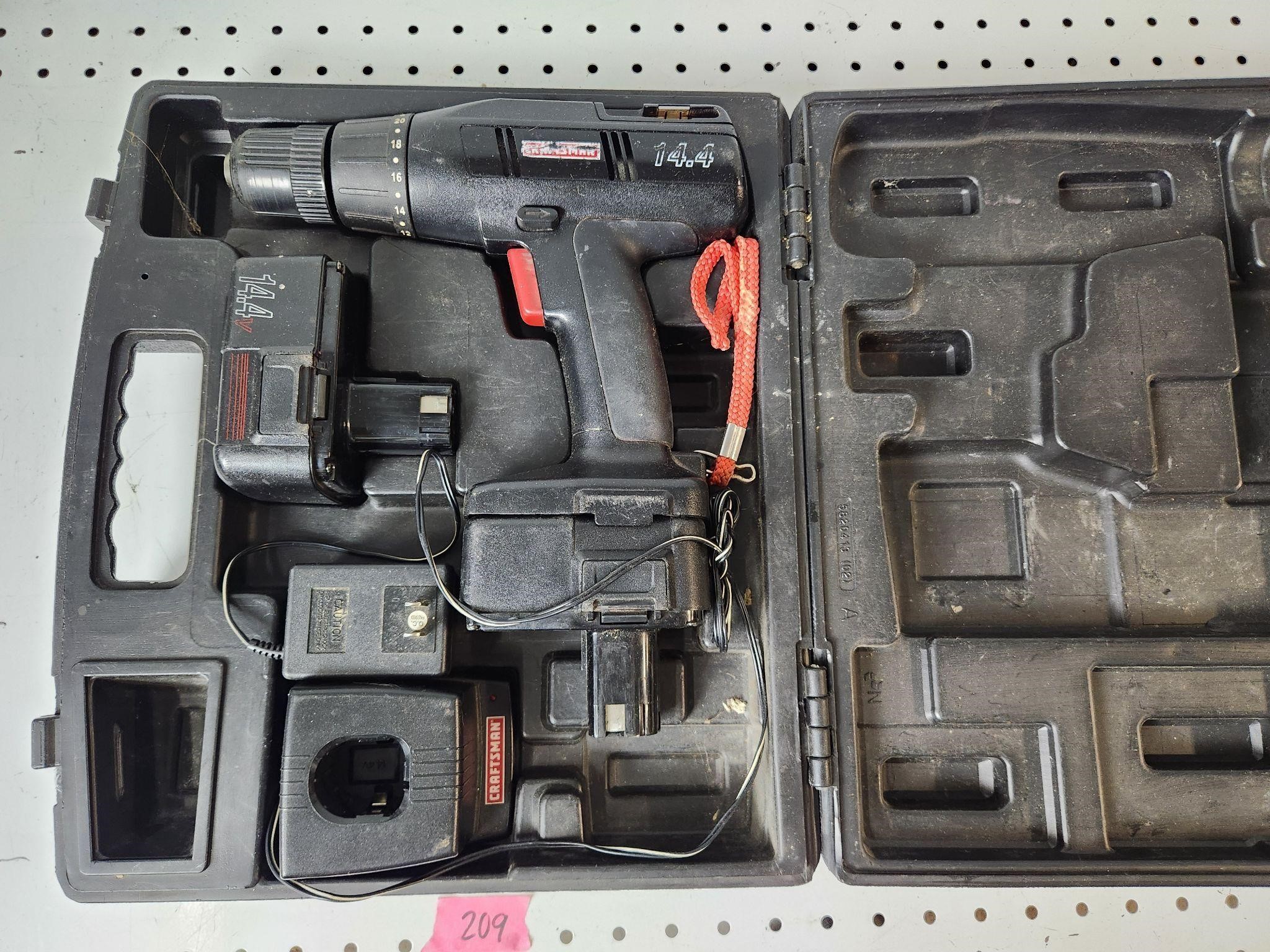 Craftsman 14.4V Powerdrill In Box