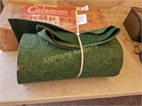 ROLL OF GREEN INDOOR OUTDOOR CARPET