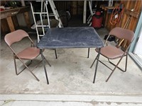 Folding Card Table & Chairs