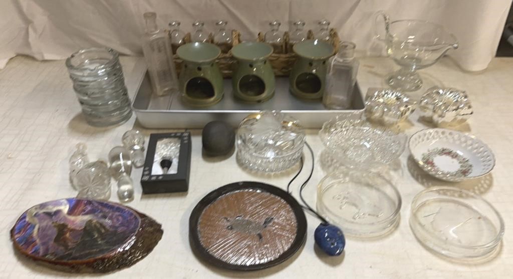 Decorative, Ashtrays, Candle Warmers, Bottles,