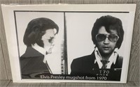 Print of Elvis Presley Mugshot From 1970