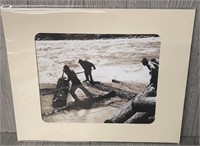 Matted Photo of Priest River Loggers