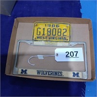 Motorcycle Plate & Licence Frame