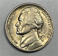 1938-S Jefferson Nickel Brilliant Uncirculated BU