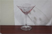 A Well Made Pink Champagne Goblet