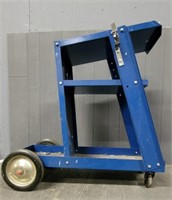 Blue Welding Cart