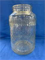 Glass Hoosier Jar