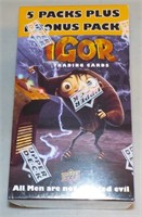 Igor Trading Cards Sealed 6 Pack Box