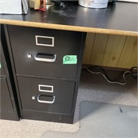 B325 Two drawer metal file cabinet 2