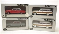 Four Trax Originals Ford Falcon 1960s model cars