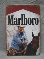 Vintage New Old Stock Marlboro Cigarette Sign