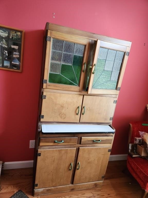 Antique Hoosier Cabinet 
Does not Include
