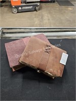2- vintage style journals (display)