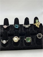 RING  LOT OF 8