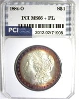 1884-O Morgan MS66+ PL LISTS $1850