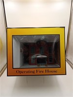 MTH Rail King Operating Firehouse Station MINT