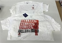 2 New Champion Georgia Bulldog Size XL T-Shirts