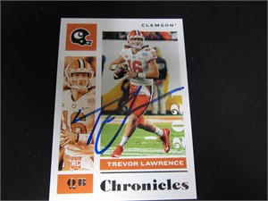 Lawrence Signed Trading Card RC COA Pros