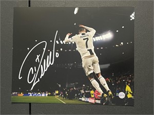 Cristiano Ronaldo Signed 8x10 Photo COA Pros