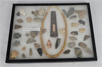 Indian Artifacts - Beaded Necklace Etc.