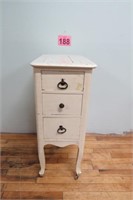 Antique 3 Drawer Chest / Table 13x20x32