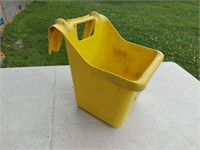 Yellow Fortiflex Over the Fence Bucket