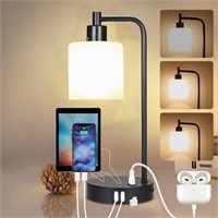 WF1340  Tomshing Industrial Touch Table Lamp 2 USB