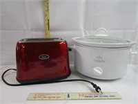 Oster Toaster & Crock Pot - Gently Used