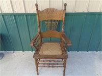 Antique American Oak Chair