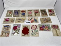 Antique 3D postcards