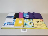 Binders, Filler Paper, Dividers and Notebook