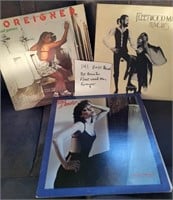 Vintage Vinyl Records (Foreigner, Fleetwood Mac,