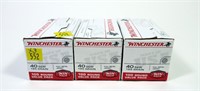 3- 100 round value packs of Winchetser .40 S & W