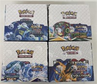 (4) POKEMON TRADING CARD GAMES