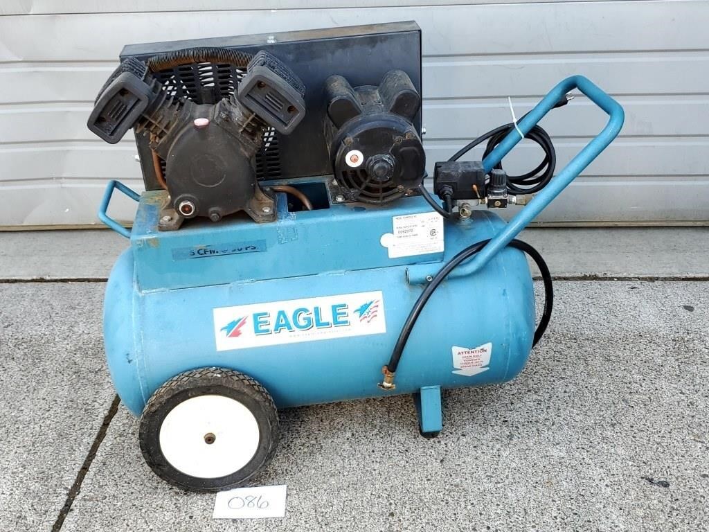 Eagle Electric Air Compressor - As Is (No Ship)