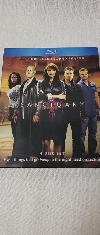 Second season of sanctuary DVD