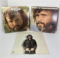 3 Kris Kristofferson Records