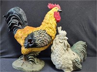 Roosters Statues