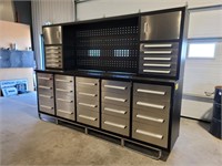 Steelman 9' 30-Drawer Cabinet Workbench