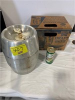 FALSTAFF PERSONAL SIZE KEG W/ BOX, PRIMO BEER CAN
