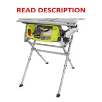 15 Amp 10 in. Portable Table Saw w/ Stand