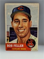 1953 Topps #54 Bob Feller HOF Cleveland Indians