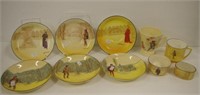 Royal Doulton Shakespeare series assorted items