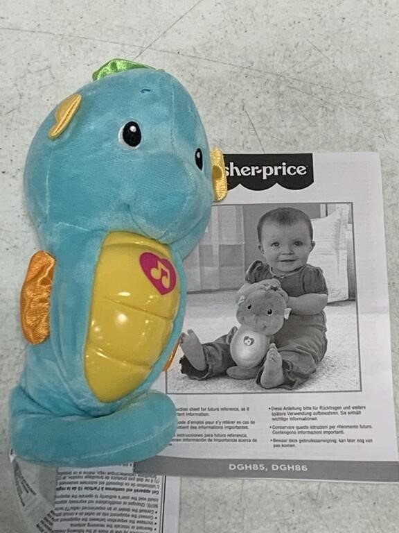 FISHERPRICE SOOTHE&GLOW SEAHORSE