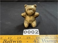 Brass Teddy Bear