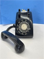 Black Rotary Telephone