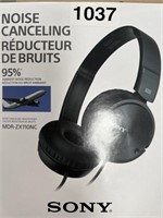 SONY NOISE CANCELING HEADPHONES RETAIL $50