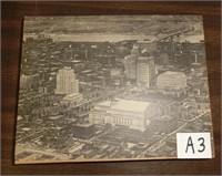 50 Jumbo postcards St.Louis Air View 1940